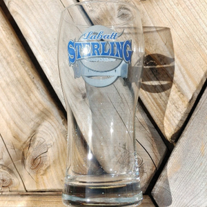 Large Labatt Sterling Drinking Glass